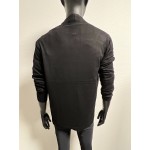 NED SOFIA Flat knit vest zwart